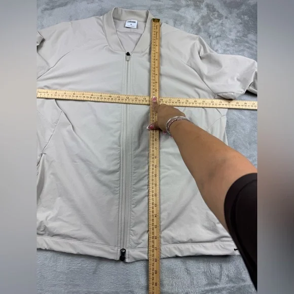 Gymshark Men’s Zip up jacket sz xl Style A1A3R Lightweight Activewear - Picture 6 of 10